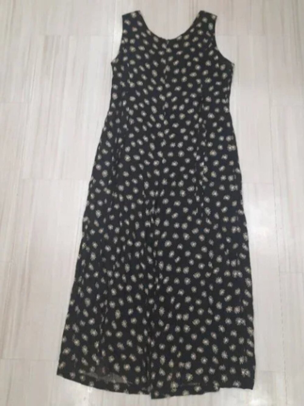 Vtg 90s beaded wide leg jumpsuit - Debra Martin brand - Picture 3 of 11